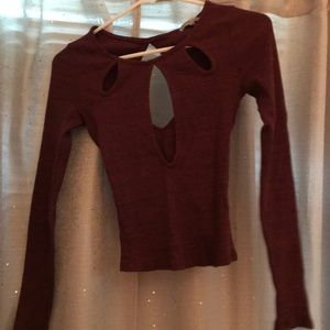 Long sleeve basic top